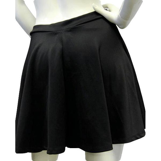 In Crowd Black Racer Skirt Size L (SKU 000004) – Designers On A Dime