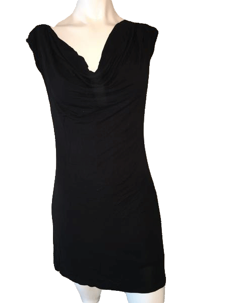 Velvet 90's Black Rayon Dress Size P SKU 000168