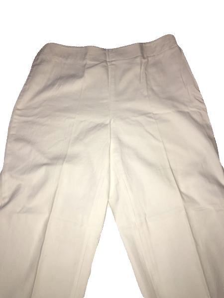 Load image into Gallery viewer, Talbots White Crop Pants Size 8 SKU 000168
