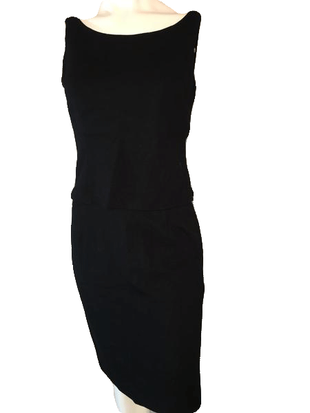 Laundry Black 2 Piece Suit with Tank Top and Skirt Size 28 SKU 000200