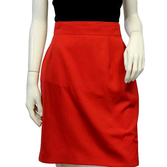 Load image into Gallery viewer, Mondi Skirt 60&amp;#39;s - 70&amp;#39;s  Vibrant Red Sz (EU) 40 SKU 000029
