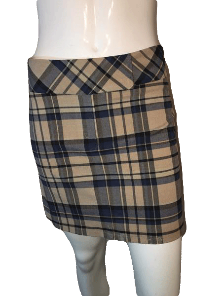 Tracy Evans Limited Plaid Mini Skirt SKU 000094