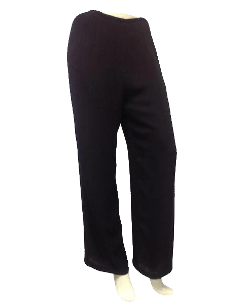 Talbots Black 100% Silk Pants Size 4 SKU 000072