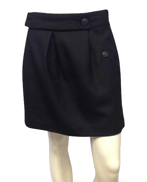 Load image into Gallery viewer, Banana Republic 70&amp;#39;s Black Schoolgirl Skirt Size 8 SKU 000054
