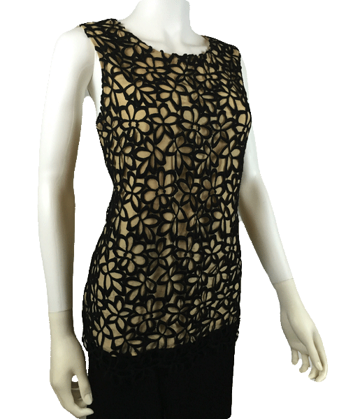 Load image into Gallery viewer, Lela Rose Floral Lace Top Sz M (SKU 000010)
