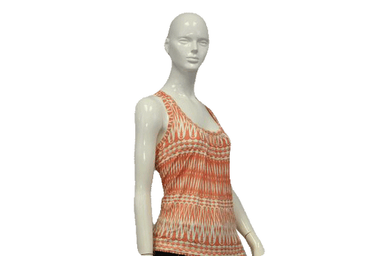 Load image into Gallery viewer, Orange Cutie 90&amp;#39;s Tank Top Size S SKU 000051
