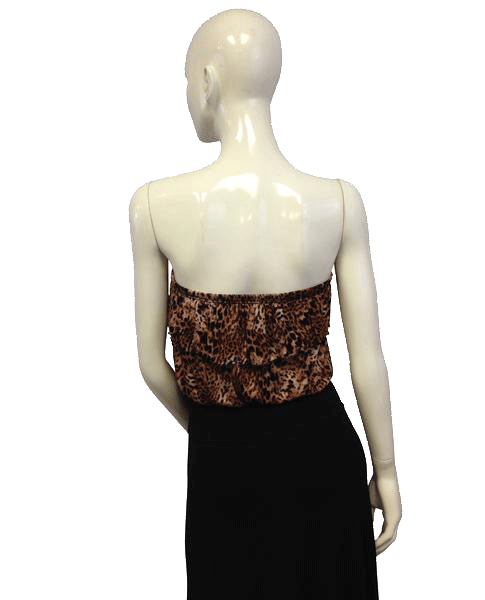 Load image into Gallery viewer, Wet Seal 80&amp;#39;s Top Animal Print Size XL SKU 000027
