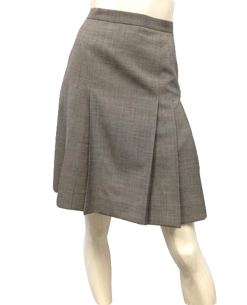 Load image into Gallery viewer, Saks Fifth Avenue Folio Collection Gray Schoolgirl Skirt Size 2 SKU 000028

