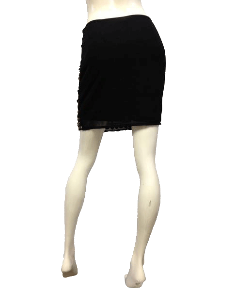 Romeo & Juliet 90's Skirt Black Embellished Size M NWT SKU 000028