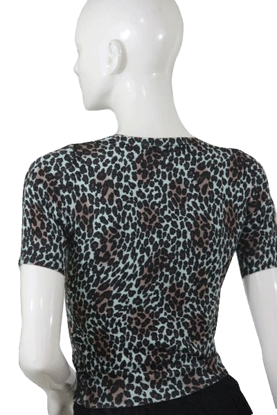 Load image into Gallery viewer, Twelve By Twelve 80&amp;#39;s Top Animal Print Size Small SKU 000105
