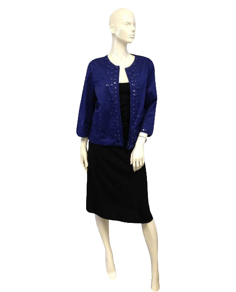 Joan Rivers 80's Jacket Blue SKU 000030