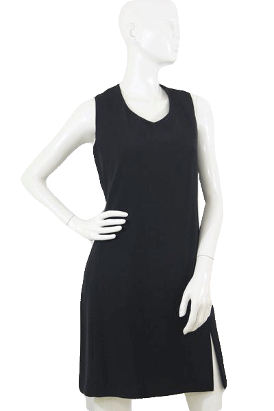 Clio 70's Little Black Dress Size 10 SKU 000097