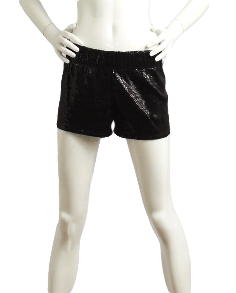 Load image into Gallery viewer, Sans Souci 90&amp;#39;s Dancing Queen Sequin Shorts Size Medium SKU 000070
