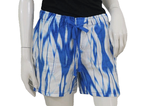 INC Turquoise and White Tie Dye Shorts NWT Size 8 SKU 000070