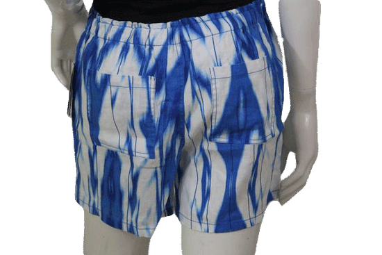 Load image into Gallery viewer, INC Turquoise and White Tie Dye Shorts NWT Size 8 SKU 000070
