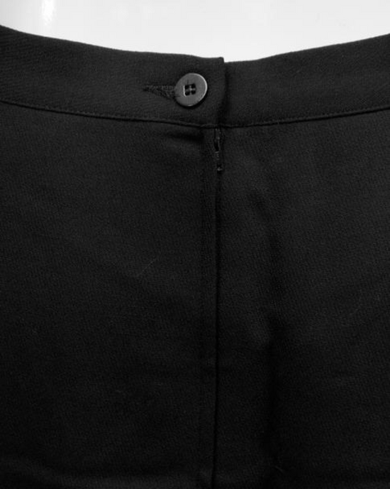 Load image into Gallery viewer, Giorgio Armani 70&amp;#39;s Pencil Skirt Black Size 46/12 SKU 000009
