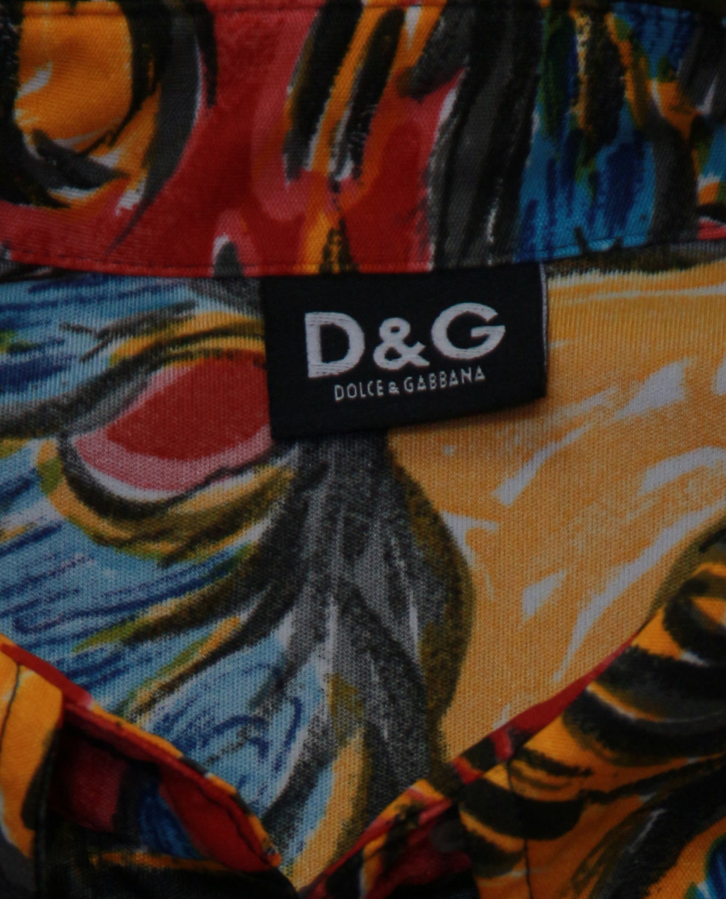 Dolce & Gabbana Multi Color Top Sz S (SKU 000009) - Designers On A Dime - 3