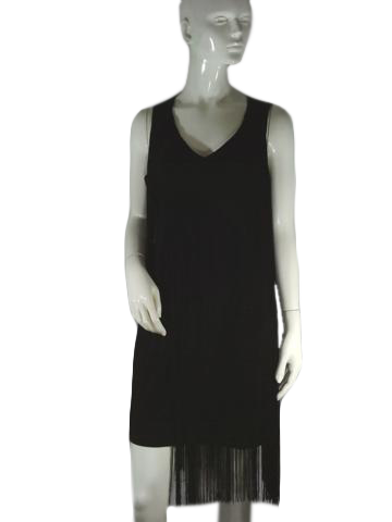 Boston Proper 70's Dress Black Size 10 SKU 000194-1