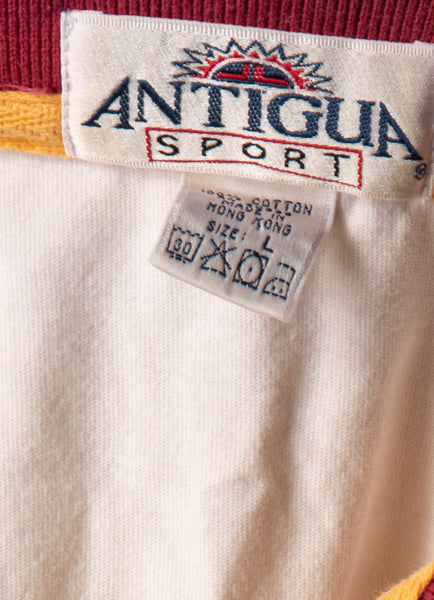 Antigua Sport Women's Top Orange Red & White Size L SKU 000295-7