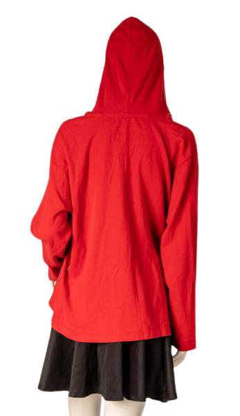 Chico's Women's Hoodie Red Size 3 SKU 000295-12