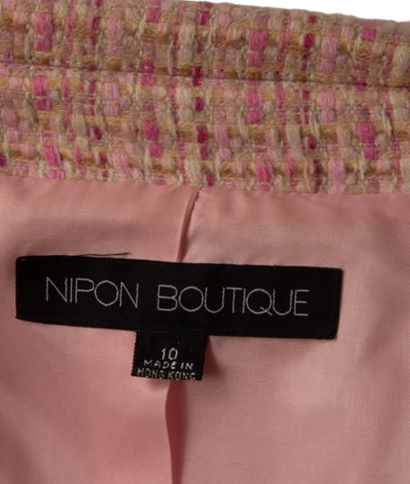 Nipon Boutique Women's 2PC Set Pink Size 10 SKU 000299-6