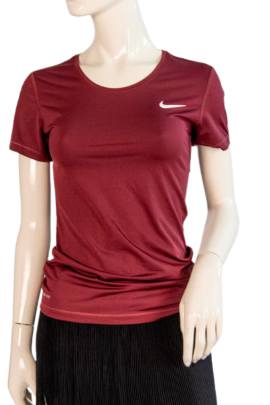 Nike Pro Shirt Maroon Size M SKU 000290-12