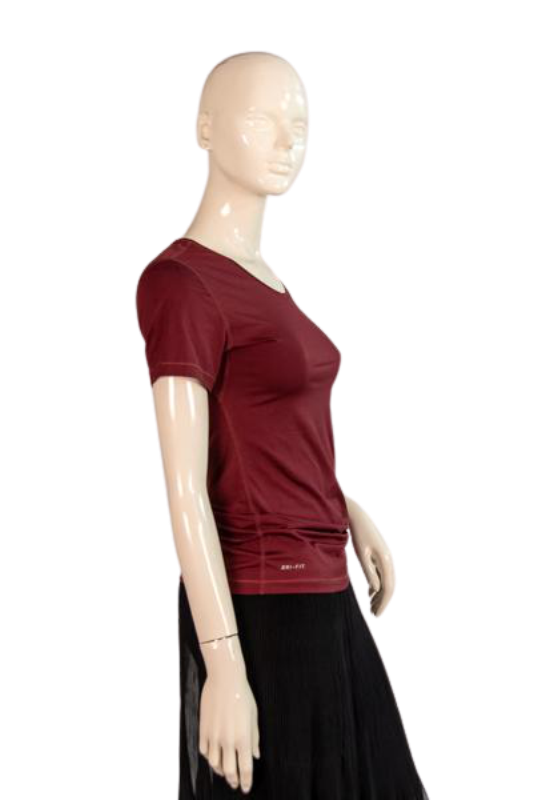 Nike Pro Shirt Maroon Size M SKU 000290-12