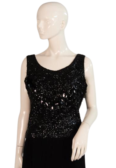 Load image into Gallery viewer, Tank Top Black Size 36 SKU 000290-13
