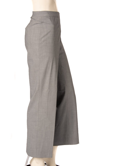 St John Women's Pants Grey Size 12 SKU 000307-10
