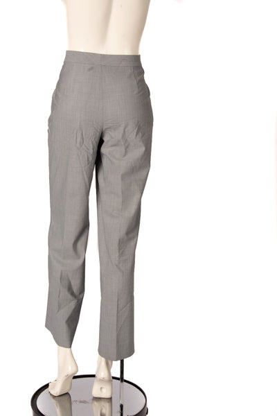 St John Women's Pants Grey Size 12 SKU 000307-10