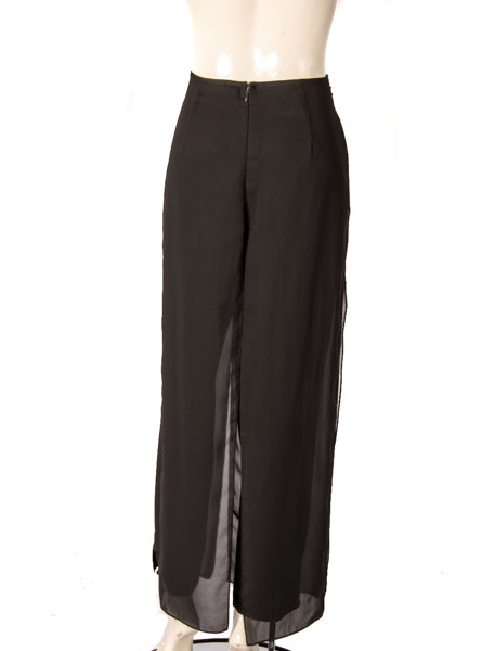 DR Donna Ricco Women's Pants Black Size 12 SKU 000307-12