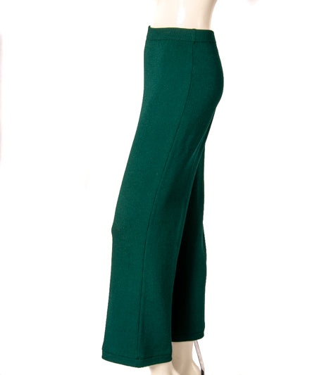 St John Women's Pants Dark Green Size 8 SKU 000307-13
