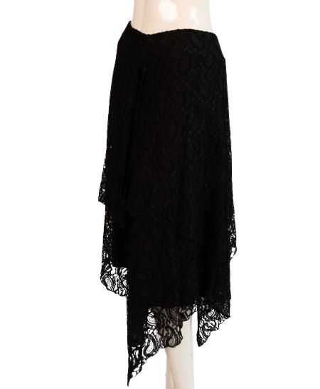 Verducci Skirt Black Lace Size M SKU 000298-1