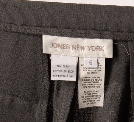 Load image into Gallery viewer, Jones New York Women&amp;#39;s Pants Grey Size 6 NWT SKU 000307-14
