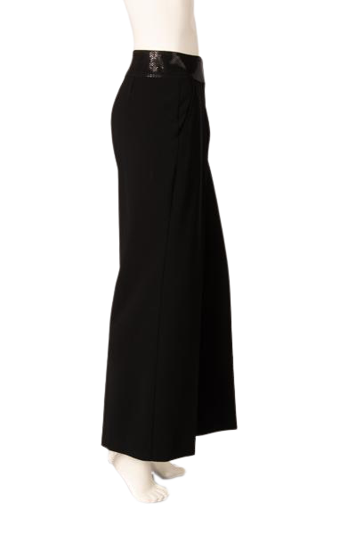 St John Women's Pants Black Size 16 NWT SKU 000287-8