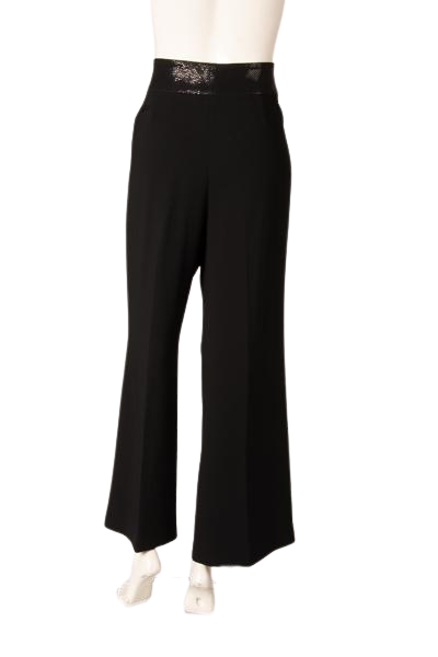 St John Women's Pants Black Size 16 NWT SKU 000287-8