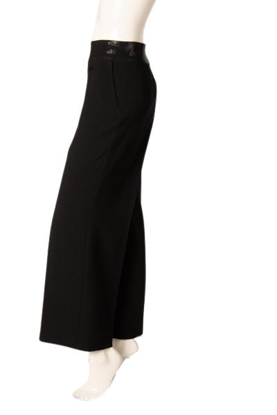 St John Women's Pants Black Size 16 NWT SKU 000287-8