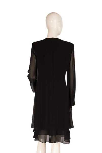 Jones New York Dress Black Size 8 SKU 000309-4