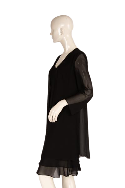 Jones New York Dress Black Size 8 SKU 000309-4