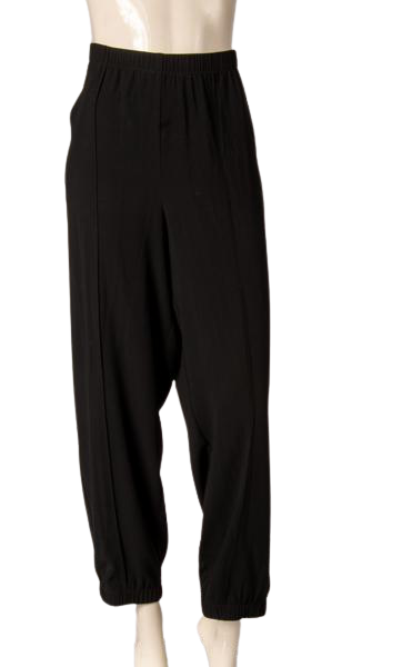 St John Women's Pants Black Size 16 NWOT SKU 000289-1