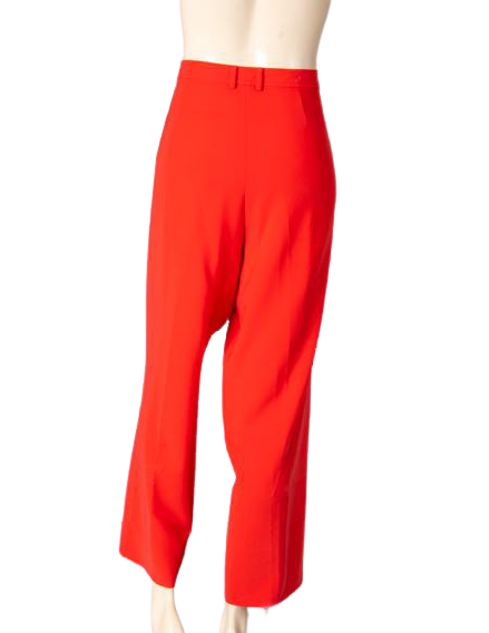 St John Women's Pants Tangerine Size 16 NWOT SKU 000289-8
