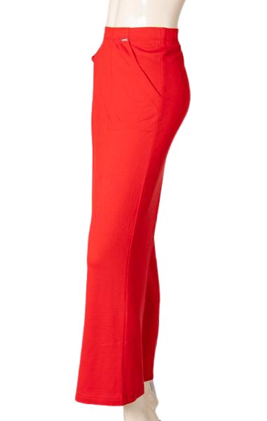 St John Spa Women's Pants Red Size L NWOT SKU 000289-9 – Designers On A Dime