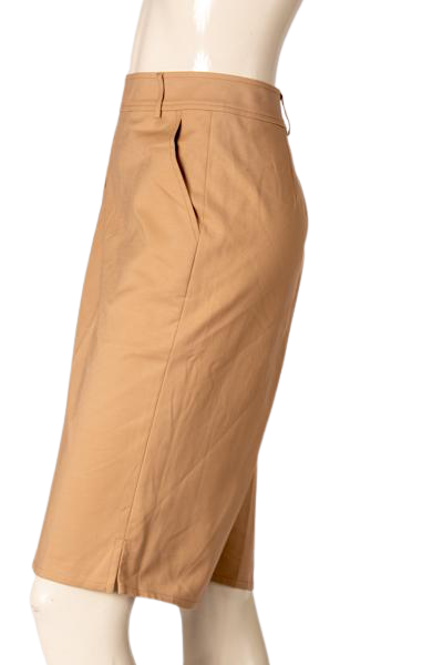 St John Women's Capri Pants Beige Size 16 NWOT SKU 000289-10