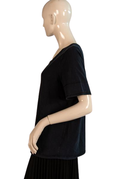 Cacique Sleep Wear Shirt Black Size 14/16 SKU 000300-18