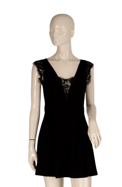 BCBG Dress Black Size 4 SKU 000309-6