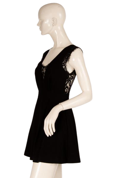 BCBG Dress Black Size 4 SKU 000309-6