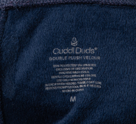 Cuddl Duds Women's Pants Navy Blue Size M SKU 000296-4