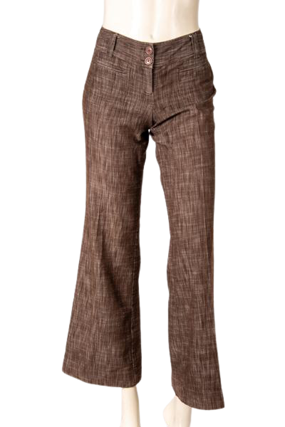 Charlotte Russe Women's Pants Brown Size 9 SKU 000296-12