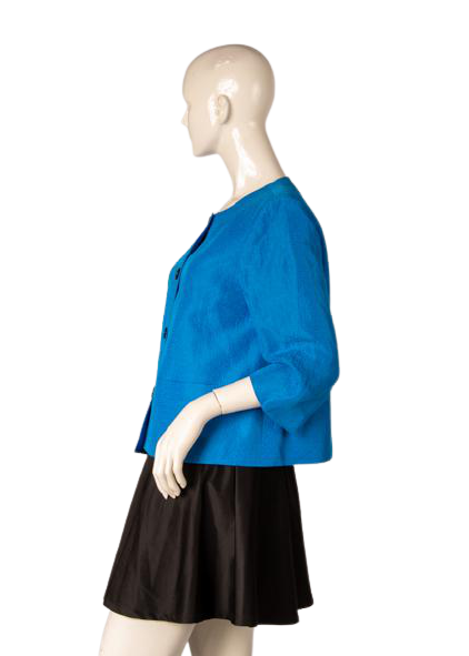 Jones New York Women's Blazer Blue Size 10 SKU 000308-4
