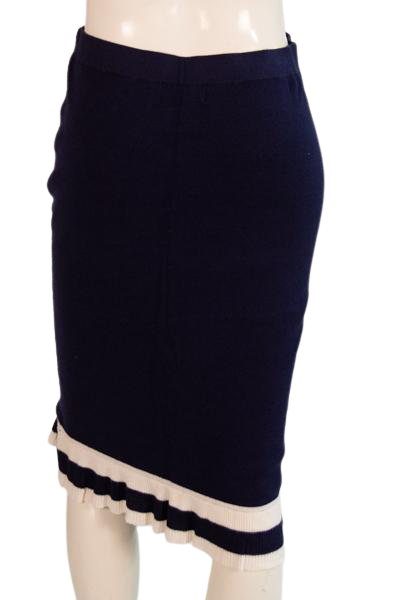 Spiegel Skirt Navy & White Size M SKU 000294-15